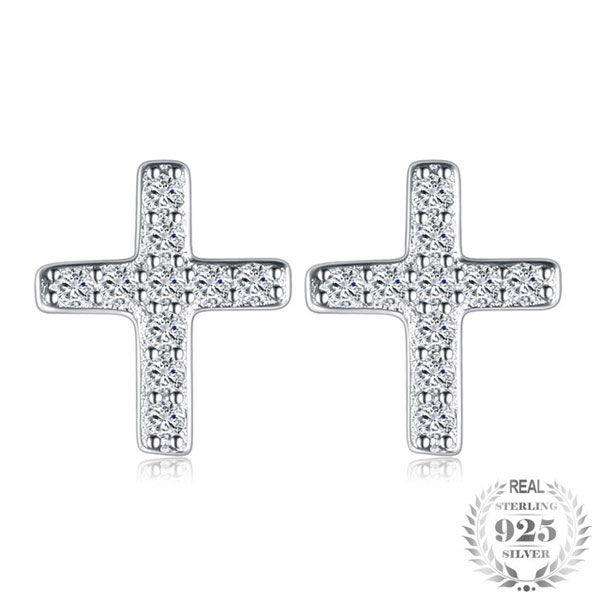 Cross Stud Earrings